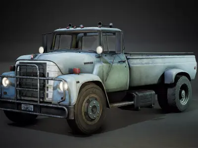 International Loadstar  Low-poly 3D model