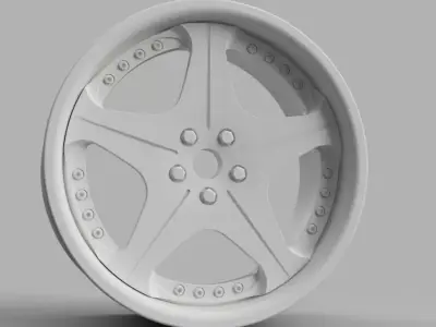 12MM HEX RC Wheels Leon Hardiritt Orden with and without tires 3D print model