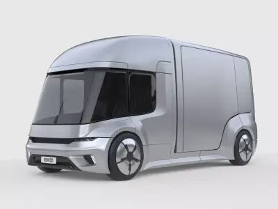 Autonomous Urban Delivery Vehicle 3D model