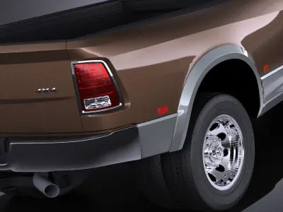 Dodge Ram Heavy Duty 2014 VRAY 3D model