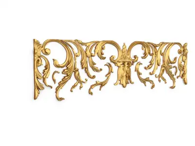 Classic decor ornament 125 3D model
