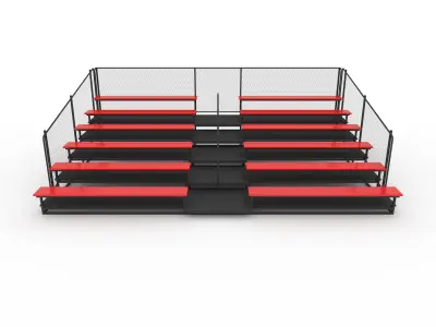 Bleachers 1 3D model