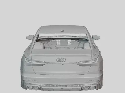 Audi S6 Sedan 2020 Printable Body 3D print model