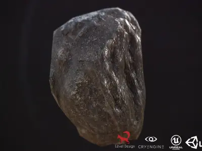 Cliffs and Rocks Low poly  Game-ready for UE4 CE and Unity Low-poly 3D model