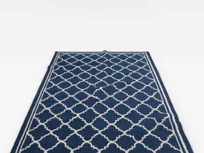 Rugs No 49 Low-poly 3D model