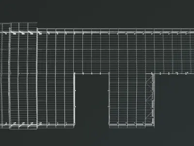 Factory structure 2407 3D model