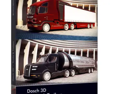 Dosch 3D - Trucks and Trailers 3D model