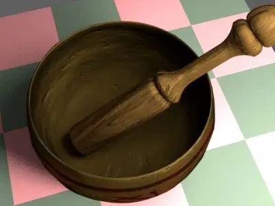 Singing Bowl 3D model
