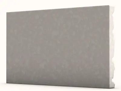 Large Field Stone Wall Detail 3D model