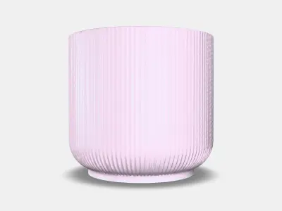 GRADVIS Plant pot 2 Low-poly 3D model