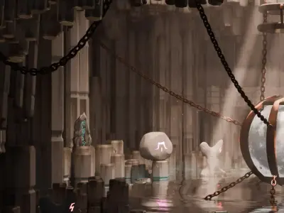 FREE Where the Moon Rests During the Day Free 3D model