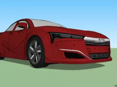 2017 Alpha Emora VTS Free low-poly 3D model