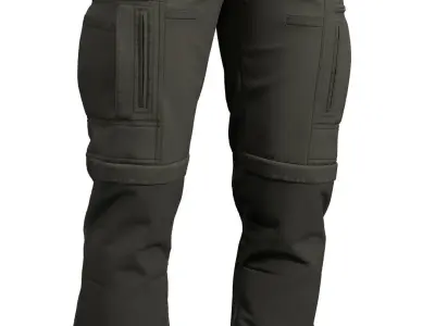 UF Pro P-40 All-Terrain Gen-2 Tactical Pants-Marvelous Designer 3D model