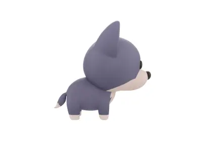 Character289 Wolf 3D model