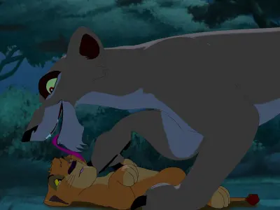 Zira Lion King Low-poly 3D model