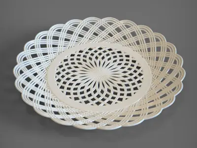 Decorative Plate 3D print model