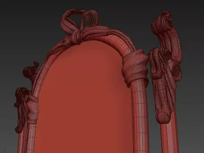 Mirror Classic 2 3D model 3D model