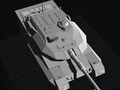 Type 90 g kai jgsdf 3D print model