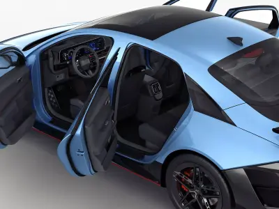 Hyundai Ioniq 6 N 2026 3D model