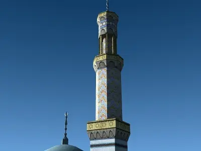 Sultan Palace  Low-poly 3D model