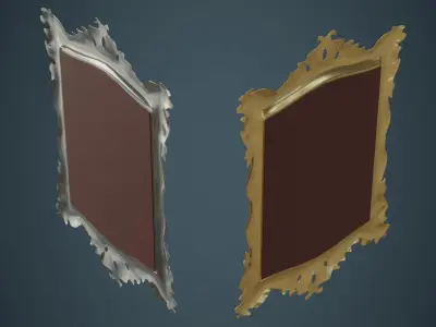 Mirror 1A Low-poly 3D model