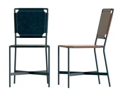 Crate and Barrel - Laredo Dining Chair 3D model