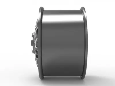 TRITON DUALLY FRONT wheel rim model 3D print model