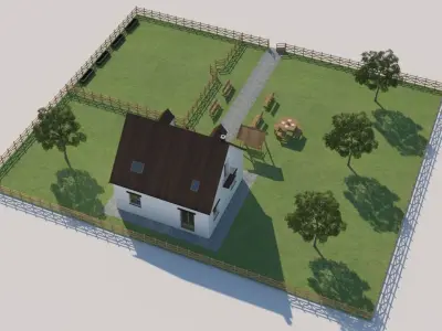 Farm House  3D model