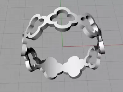 VanCleef Ring 3D print model