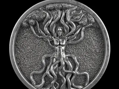 Pendant jewelry Celtic tree of life vol1  3D print model