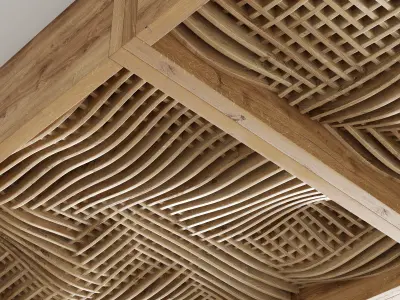 Parametric ceiling cage n1 3D model