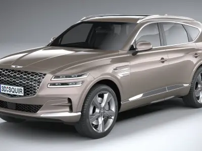 Genesis GV80 2021 3D model