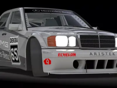 Mersedes-Benz 190E Evo 3D model