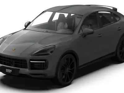 Porsche Cayenne Turbo GT 2022 3D model