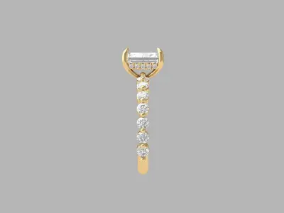 Wedding Ring  3D print model 19