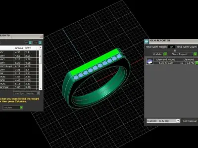 Jewelry Ring Free 3D print model