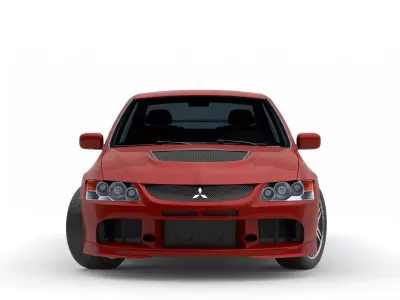 Mitsubushi Lancer Evo 9 3D model