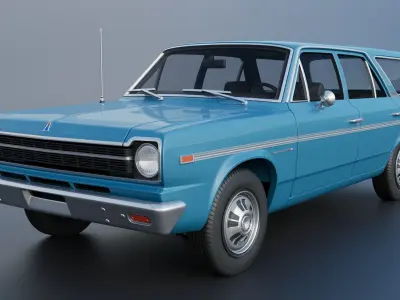 AMC Rambler Station Wagon 1969  3D print model
