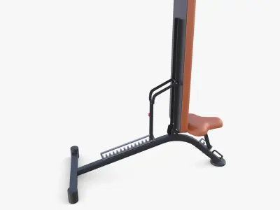 Adjustable bench 3D model