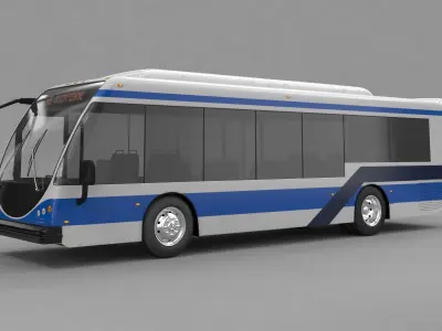 Bus ElDorado National EZ Rider II 3D model