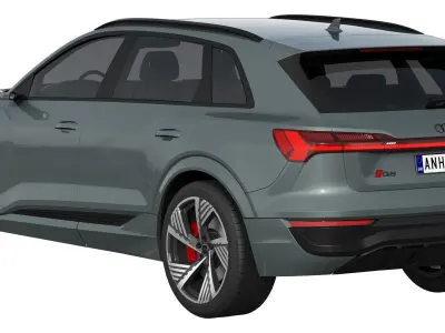 Audi Q8 e-tron 3D model