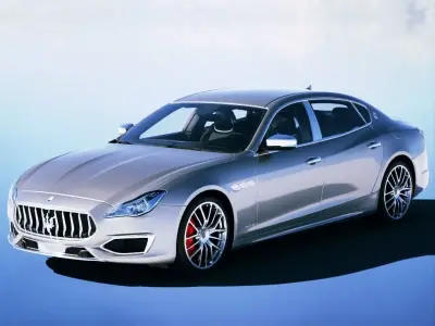 Maserati Quattroporte GTS 2017 3D model