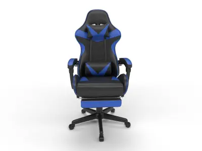 Gaming Chair Low-poly 3D model get
