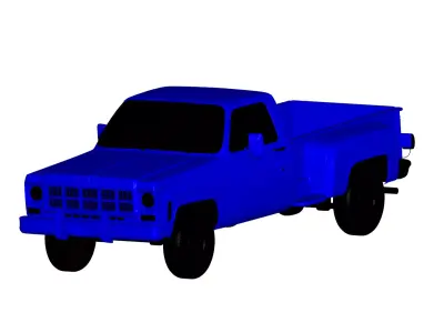 GMC Sierra Pickup 1980  3D model