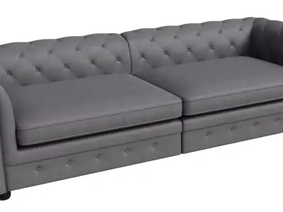Buffeln Sofa 300 Grey 3D model