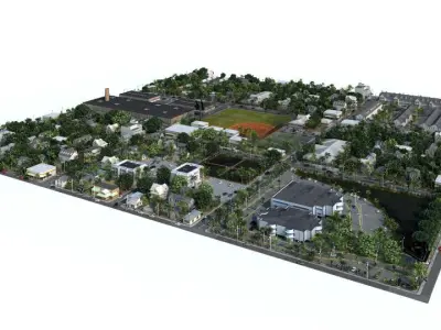 Archmodels vol 131 - City Parts Collection 3D model