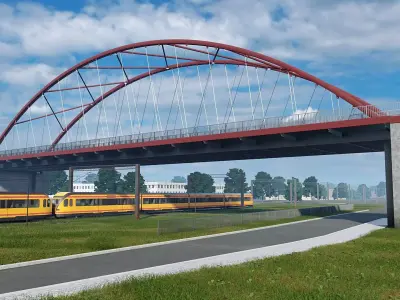 Arch Bridge 3D model