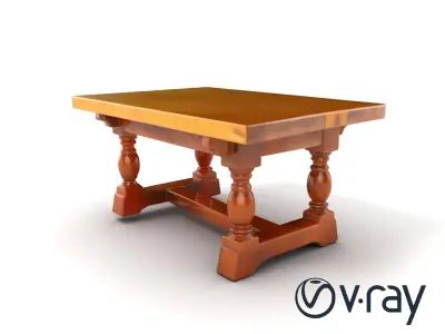 Victorian Soldiers Feast Table model pack Low-poly 3D model