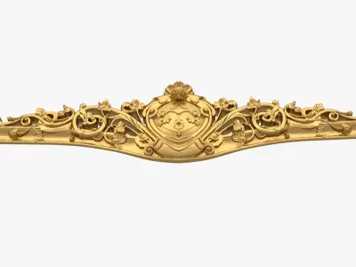 Classic decor ornament 218 3D model