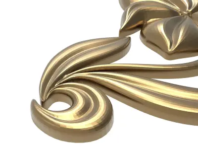  decorative pattern ready for 3D printing 3D model 24